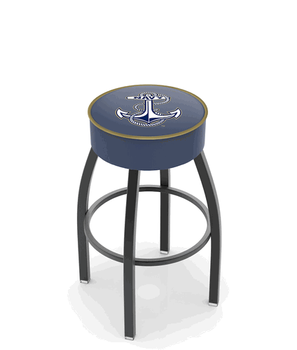 Naval Academy Cushion Swivel Stool