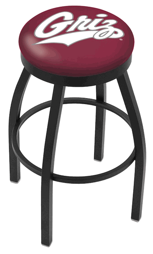Montana Black Ring Swivel Stool