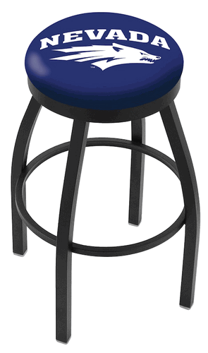 Nevada Black Ring Swivel Stool