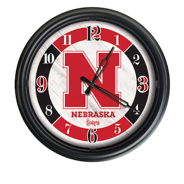 Nebraska Outdoor LED Clock