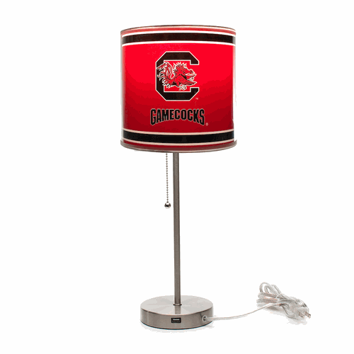 South Carolina Chrome Table Lamp