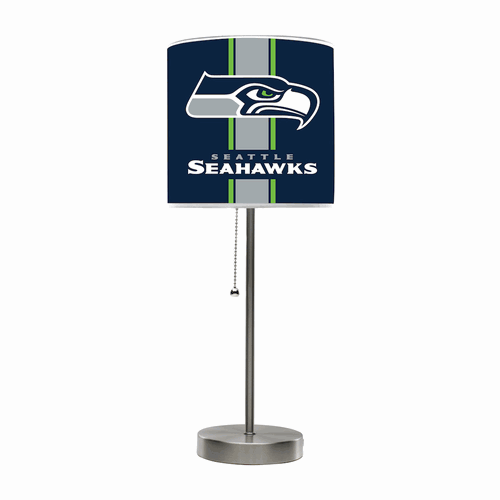 Seattle Seahawks Chrome Table Lamp