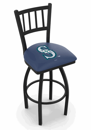 Seattle Mariners Jailhouse Back Swivel Stool