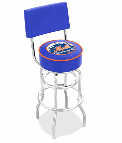 New York Mets Seatback Bar Stool