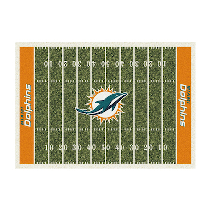 Miami Dolphins Home Field Rug