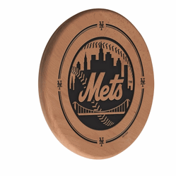 New York Mets Laser Engraved Solid Wood Sign