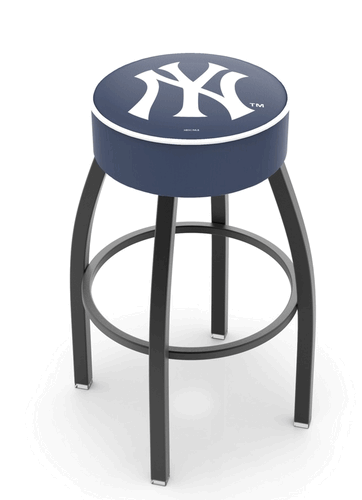New York Yankees Cushion Swivel Stool