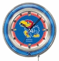 Kansas Neon Clock 19