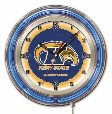 Kent State Neon Clock 19