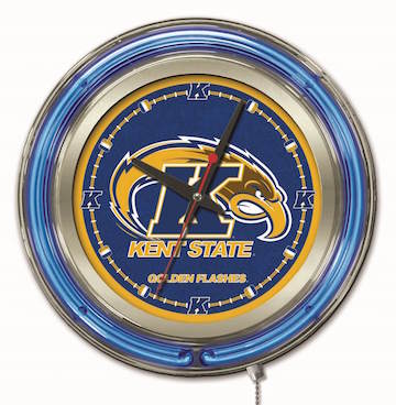 Kent State Neon Clock 15