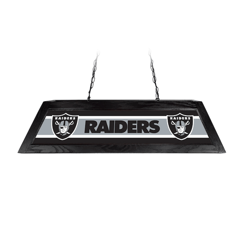 Las Vegas Raiders 42 Billiard Lamp