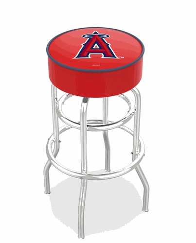 Los Angeles Angels Cushion Bar Stool
