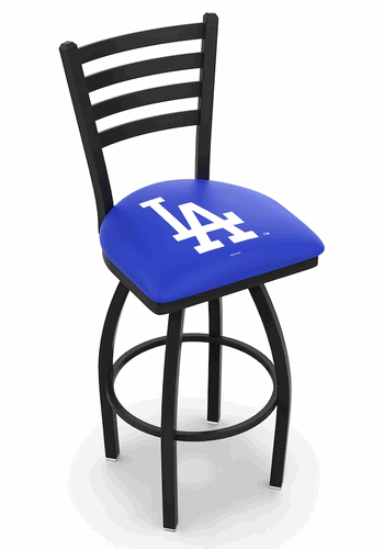 Los Angeles Dodgers Ladder Back Swivel Stool