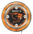 Oregon State Neon Clock 15