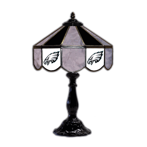 Philadelphia Eagles 21 Glass Table Lamp