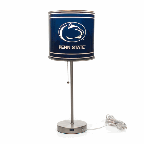 Penn State Chrome Table Lamp