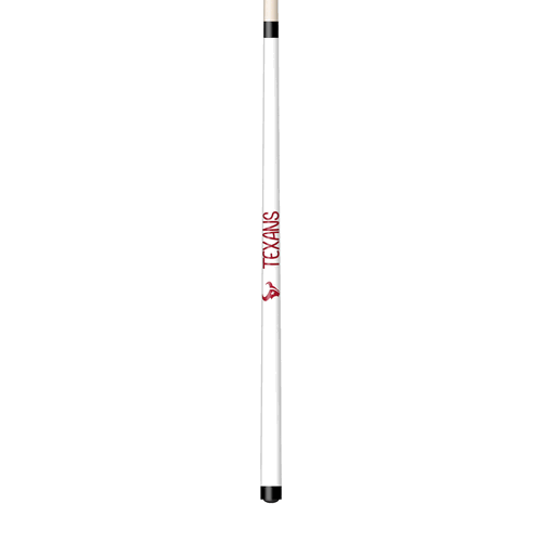 Houston Texans Short Etched Cue