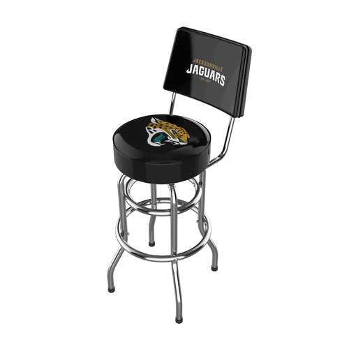 Jacksonville Jaguars Barstool w/ Back
