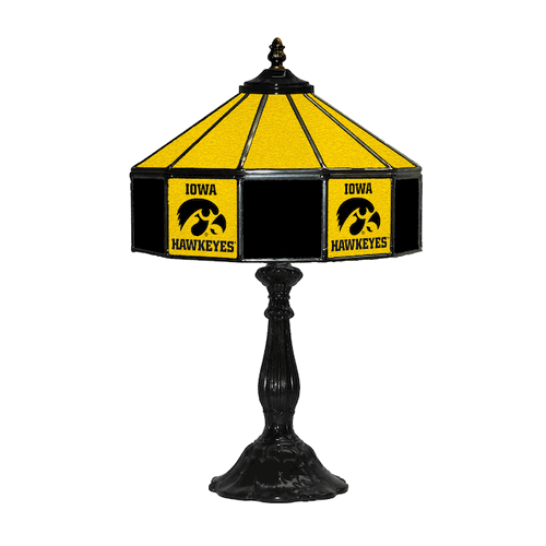 Iowa 21 Glass Table Lamp