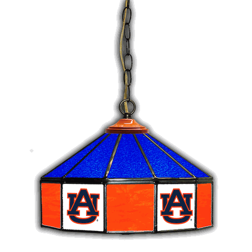 Auburn 14 Stained Glass Pub Light