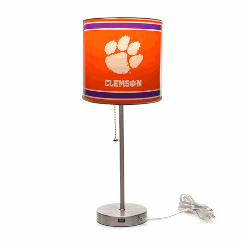 Clemson Chrome Table Lamp