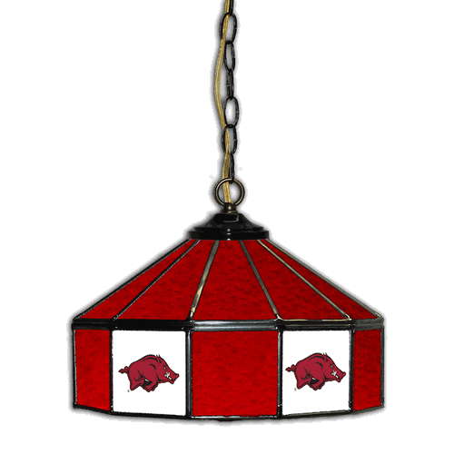 Arkansas 14 Stained Glass Pub Light