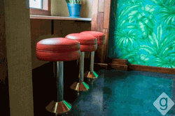 Round Counter Stools