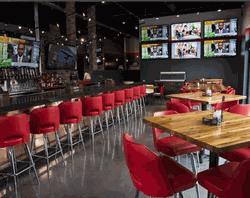 Cutout Bucket Bar Stool