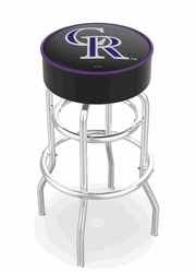 Colorado Rockies Cushion Bar Stool