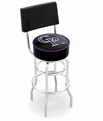 Colorado Rockies Seatback Bar Stool