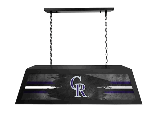 Colorado Rockies Long Box Billiard Light