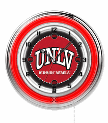 UNLV Neon Clock 19