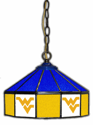 West Virginia 14 Stained Glass Pub Light