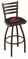 Washington State Ladder Back Swivel Stool