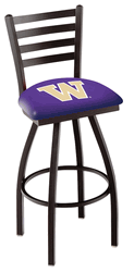 Washington Ladder Back Swivel Stool