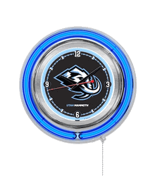 Utah Mammoth Neon Clock 15