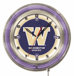 Washington Neon Clock 19