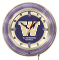 Washington Neon Clock 19