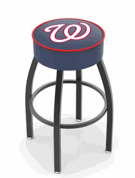 Washington Nationals Cushion Swivel Stool