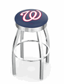 Washington Nationals Chrome Diner Swivel Stool