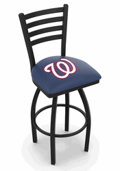 Washington Nationals Ladder Back Swivel Stool