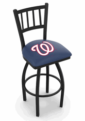 Washington Nationals Jailhouse Back Swivel Stool