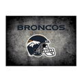 Denver Broncos Distressed Rug