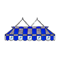 Detroit Lions 40 Stained Glass Billiard Lamp