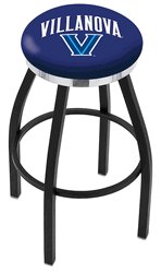 Villanova Chrome Ring Swivel Stool