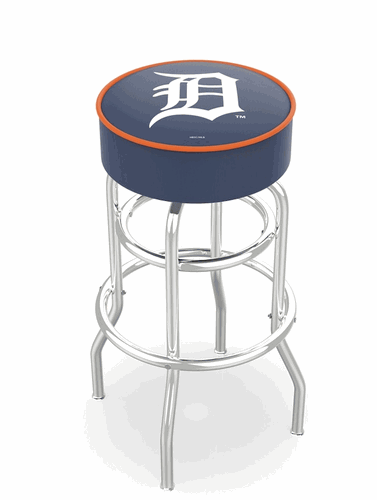 Detroit Tigers Cushion Bar Stool