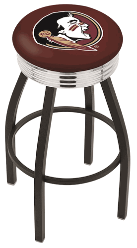 Florida State Head Diner Swivel Stool