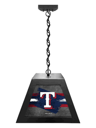 Texas Rangers Pendant Box Light