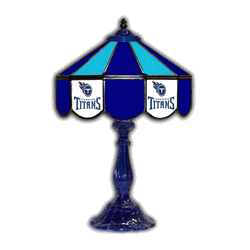 Tennessee Titans 21 Glass Table Lamp