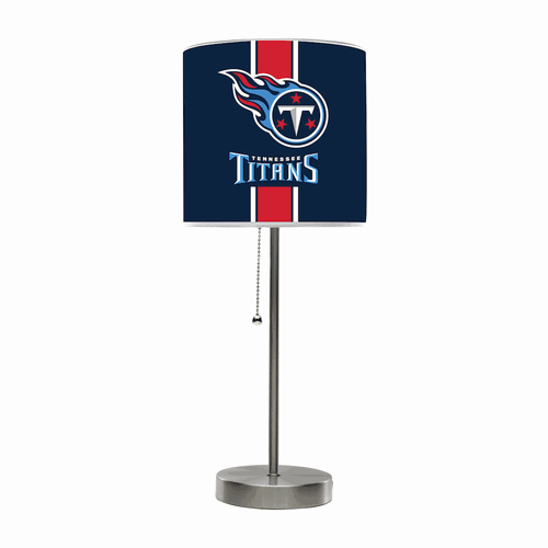 Tennessee Titans Chrome Table Lamp